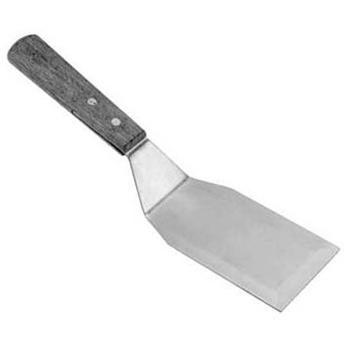 KT64 Adcraft - Stainless Steel Turner with Wood Handle KT64 Adcraft - Stainless Steel Turner with Wood Handle